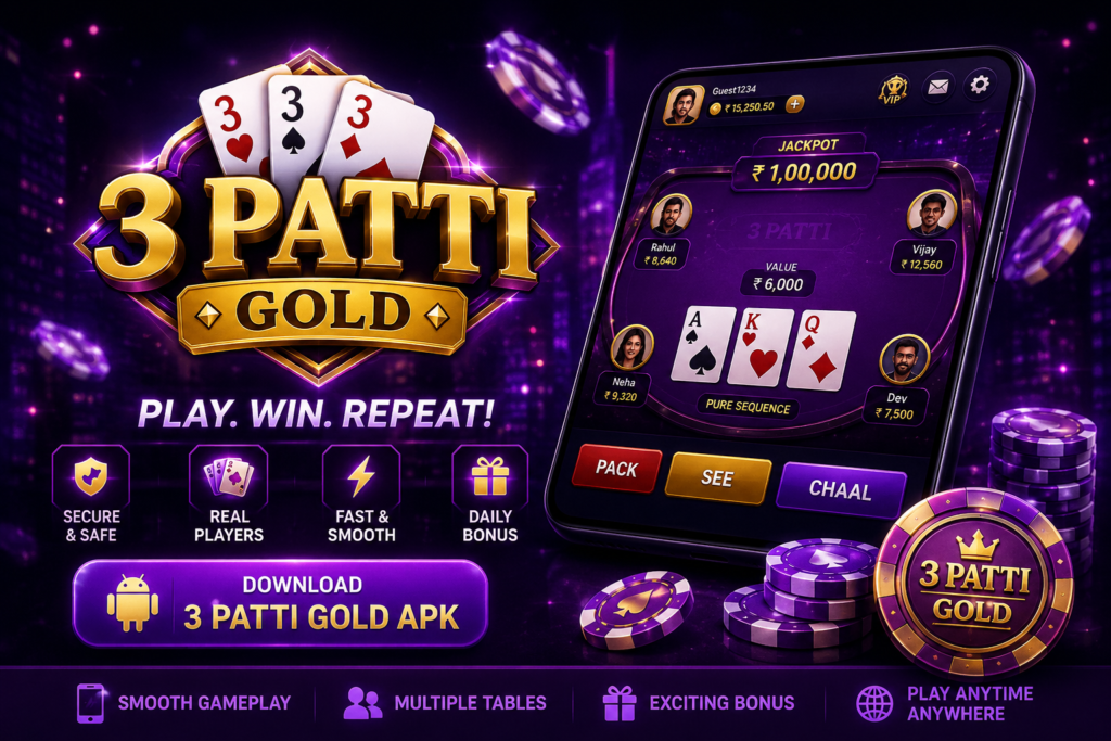 3 Patti Gold APK Latest Version 2026 3 patti gold