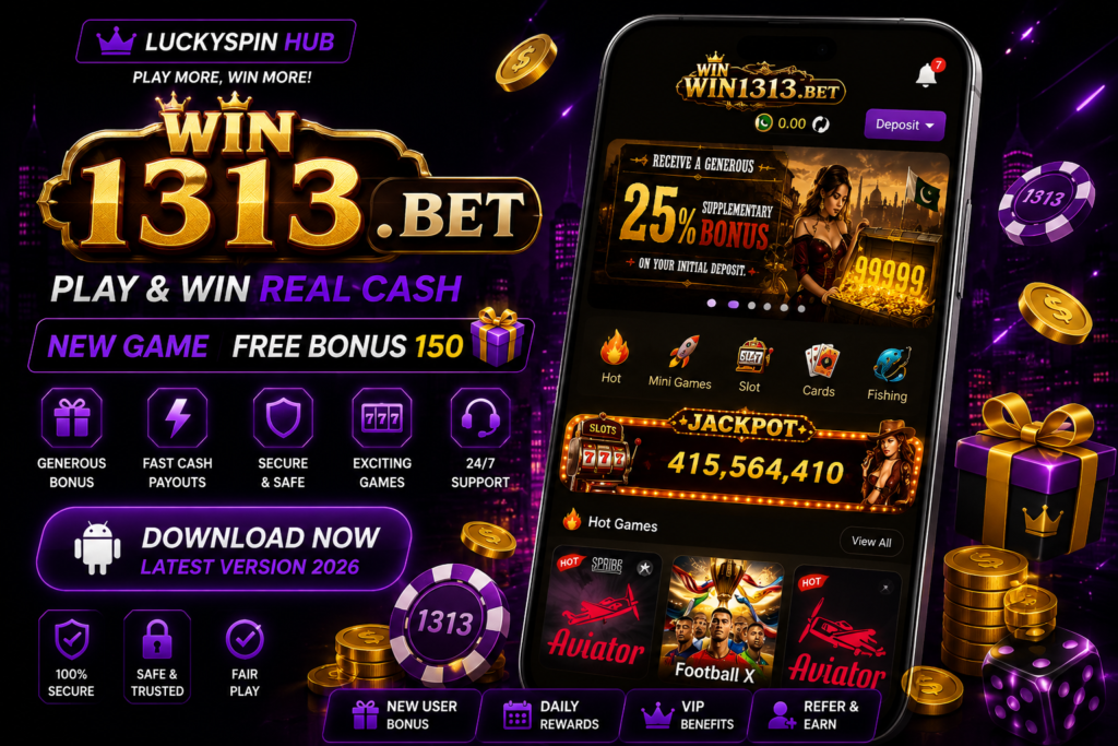 WIN1313.BET APK Download Latest Version 2026 win.1313.bet