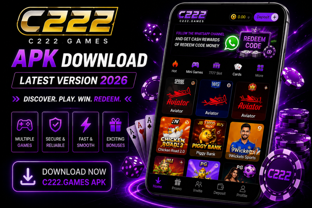 C222.GAMES APK Download Latest Version for Android 2026
